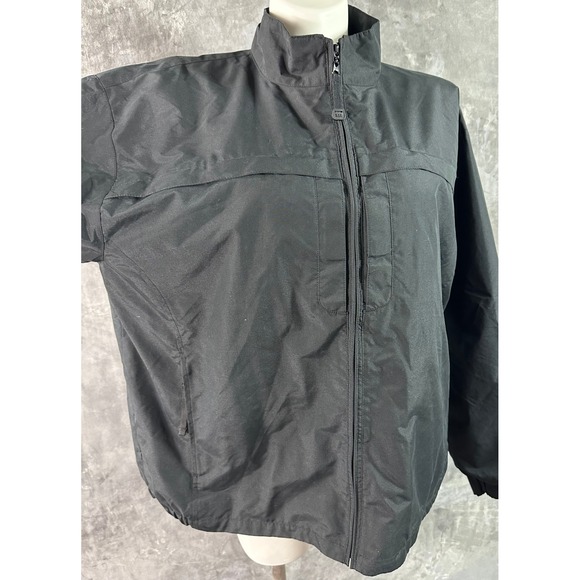 5.11 Tactical Men's Black Soft Shell Lightweight Jacket sz XL (15861) - Picture 2 of 12